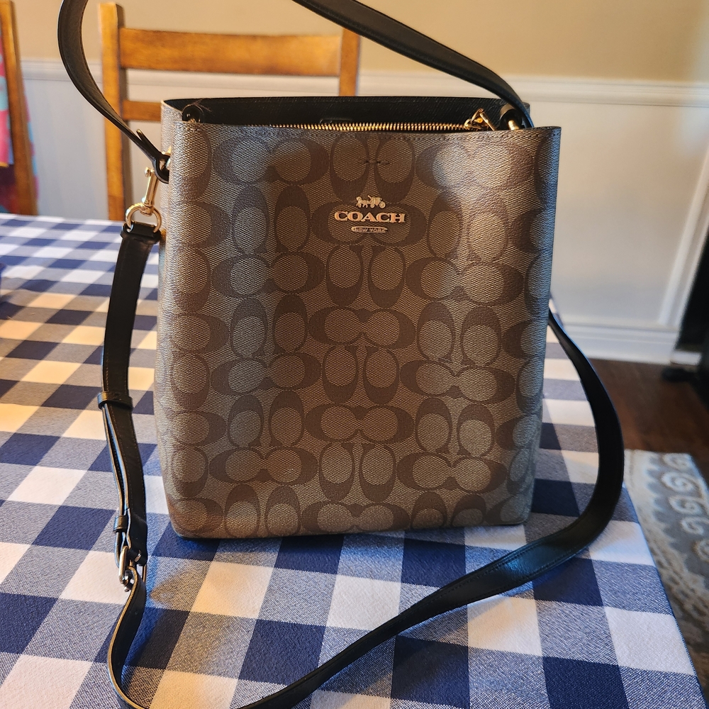 Coach Gray Crossbody Bag